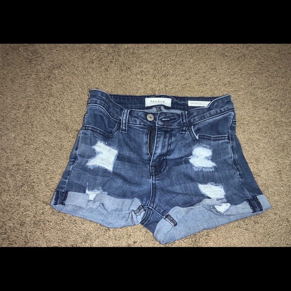 pacsun high rise shorts